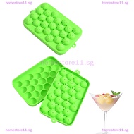 Homestore 25 Grids Silicone Ice Grid Ball Ice Cube Mold With Cover Ice Storage Box Easy To Demould Bar Home Party Kitchen Tools SG