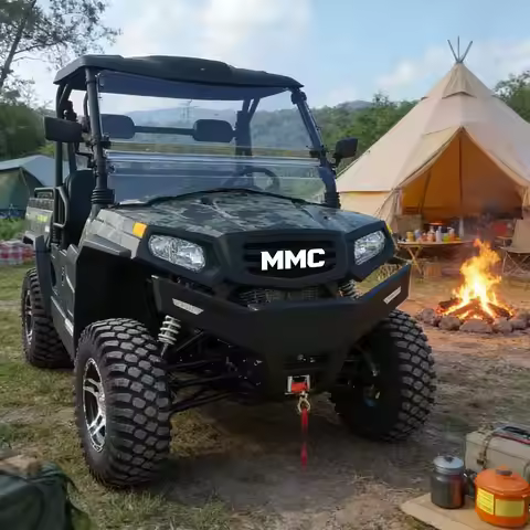 4WD Customized Color Street Legal 2 4 6 8 Passenger 48/60/72V 4000/5000/7000W CE Electric UTV Golf C