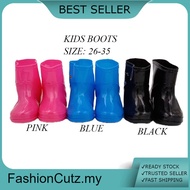 FASHION CUTZ 4 colour kids rain boots / 4 warna kasut hujan boot budak - 218