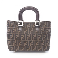 กระเป๋าถือ Fendi ลาย Zucca สีน้ำตาล (มือสอง) กระเป๋าถือผู้หญิง ลาย Zucca (มือสอง)