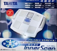 日本製 TANITA BC-600 體脂磅 塔尼達 日本百利達 脂肪磅 innerscan Body Composition Scale