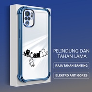 Xiaomi Redmi Note 10 10S poco M5S 4G Lined Clear Case Softcase hp Casing D097-1 S3-0779