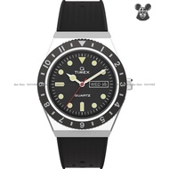 TIMEX TW2V32000 Men's Analog Watch Q Timex 38mm Quartz Day Date Diver Inspired Synthetic Rubber Stra