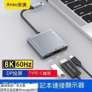 type-c拓展塢 type-c轉hdmi hdmi轉換器    type-c轉dp擴展塢1.4版8k筆記本拓展