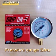 pressure gauge / alat pengukur tekanan angin kompresor / amper angin tabung kompresor