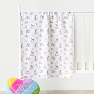 Giggles Deer Print Muslin Swaddle Blanket - 120x120 cms