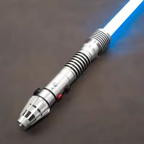 Plo Koon Lightsabers Neo Pixel duplicate Proffie V3.9 Metal hilt heavy dueling pixel lightsaber with