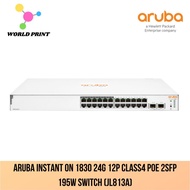 Aruba Instant On 1830 24G 12p Class4 PoE 2SFP 195W Switch (JL813A)