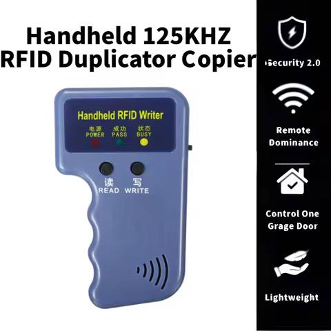 5YOA Handheld Copier Writer Duplicator Programmer Reader Rewritable ID Keyfobs Tags 125KHz EM4100 TK