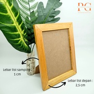 Minimalist 6R Photo Frame Wooden Frame Without Glass