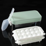 ICE CUBE BALL MAKER WITH BOX SPHERICAL ICE CUBE MOLD ICE BALL TRAY BEKAS AIS BATU BULAT READY STOCK 
