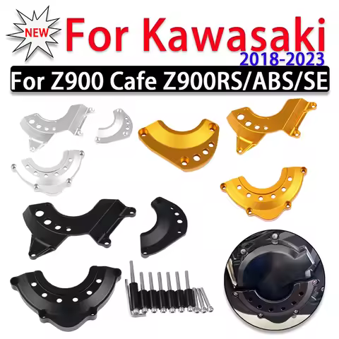 Motorcycle Alternator Clutch Protection Engine Cover Guard Slider Crash Protector For Kawasaki Z900 