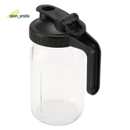 32Oz  Jar Pour Spout Lid -Glass Pitcher Breast Milk Pitcher Seal for Juice,Milk,Coffee,Tea,Lemonade,