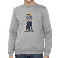 POLO - 7867.61 Sweatshirt Mens Bear - Gray
