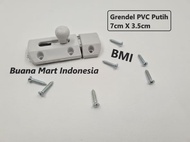 Grendel Plastik | Selot PVC Kamar Mandi | Slot Pintu Kamar Mandi