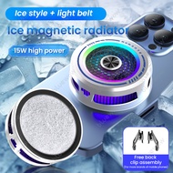 BlueWow X109 Mobile Phone Semiconductor Cooling Radiator 3 Adjustable Gears Magnetic/ Back-clip 2 IN