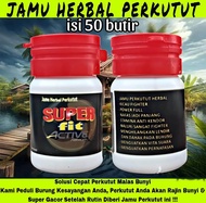 SUPERFIT ACTIVE ISI 100 BUTIR PENGGACOR PERKUTUT TEKUKUR PUTER pil apbn bird care prebiotik madura k