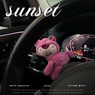 【Ready Stock】lotso Car Accessories Cute Kereta Toy Story Cute Girl Car Interior Products