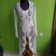 V-neck kebaya top with full sequins (AK.06)