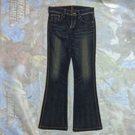 Celana Panjang Longpants Jeans Edwin Vienus Dark Blue Fading Bootcut 