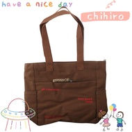 CHIHIRO Student Book Bag, Canvas Square Shape Canvas Shoulder Bag, Large Capacity Student Bag