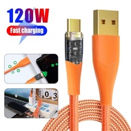 Charger Cable Accessories - Max 120W 6A Super Type-C Nylon Data Cable - Phone Cable - Universal, Durable, Super Fast - Fast Charging Wire