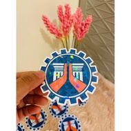 DPWH Logo Sticker (WATERPROOF) Sticker