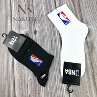 Poposy Sports Basketball NBA Socks Embroidery Mid Cut Iconic Socks