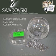 Swarovski Hotfix Crystal White SS12