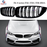 M3 M4 Front Bumper Kidney Grille Mesh for BMW 4 Series F32 F33 F36 F80 F82 F83 Coupe Cabriolet Gran 