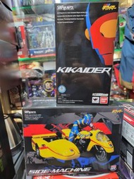 bandai S.H. Figuarts Android KIKAIDER & SIDE MACHINE Action Figure SHF 電腦奇俠 人造人間奇凱達(Kikaider) 連啡盒$16