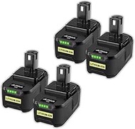 18V 6Ah/5.5Ah Lithium Battery Compatible For Ryobi One Plus P108 P102 P103 P104 P105 P107 P109 P122 