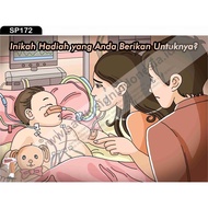 SP172 K3 Safety Poster A2 Frame - Getting Your Gift Gives For It?