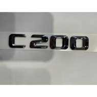 Mercedes C200 Emblem Logo chrome | Mercedes C 200 Emblem