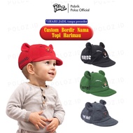 TOPI NAMA BAYI BORDIR NAMA BAYI LUCU TOPI CUSTOM BAYI LUCU TOPI ANAK B