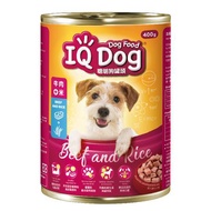 IQ DOG 聰明狗罐頭 - 牛肉＋米口味400G*24罐(5/11依序出貨)