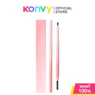 OUKEYA I Brush Eye Brow Pencil 0.1g # ดินสอเขียนคิ้ว 2in1 แบบหมุนอัตโนมัติ โอกิยะ สีชัด เขียนง่าย ติ