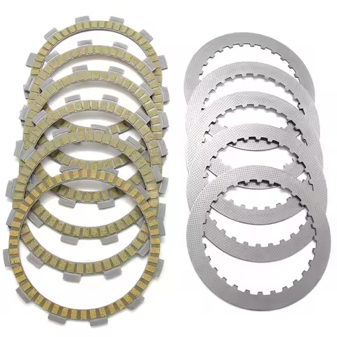 Motorcycle Friction Clutch Plates For Suzuki DR500 X/Z/D DR600R DR600S SP500 SP600 ST400V GSX400 GK7