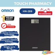 OMRON Digital Body Weight Scale HN-289 Ultra Slim (BLACK)