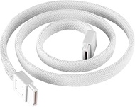 Silverstone SATA III SSD/HDD Cable with Locking Mechanism in White CP07W-USA