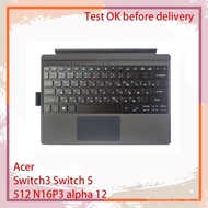 (In stock) brand new Acer switch3 switch 5 512 n16p3 aspire switch 12 tablets two-in-one base bilingual keyboard small carriage return alpha 12 tablet base keyboard