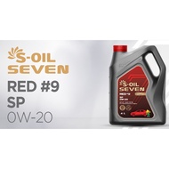 S-OIL 7 RED #9 SP 0W-20 FULLY SYNTHETIC ENGINE OIL