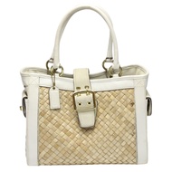 Coach 4419 籃子包手提包
COACH白色 xNATURAL[二手]
