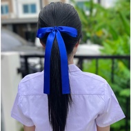 สั่งขั้นต่ำ59฿ คละได้ทั้งร้านโบว์นักเรียนหางยาวเป็นริบบิ้นเงามันวาว 2 ด้าน ผ้าซาตินทออย่างดีผ้านุ่มไ