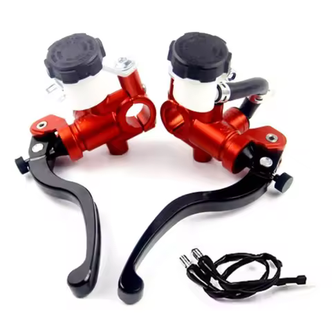 Motorcycle Brake Master Cylinder Lever Hydraulic Clutch 17.5 Piston 22mm Universal for Cafe Racer cb