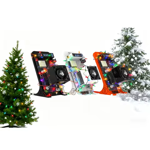 Bitaxe Gamma 601 1.2TH/s Virtual Coin Miner Eternal Bitcoin Lottery Machine Using a BM1370 chip