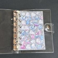 1 Pc A6/A7/A8 Transparent Loose-Leaf Notebook/Sticker Book, Sticker Book, Loose-Leaf Binder, Sticker