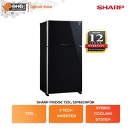 Sharp Fridge SJ-P882MFGK 720L Hybrid Cooling System SJP882MFGK Peti Ais