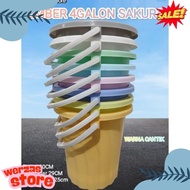 Sakura 4-Gallon Bucket/Thread-4 Gallon Bucket/14 Liter Water Mb Official
