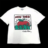 keith haring阿美咔嘰周邊短袖T恤男卡通動漫潮牌印花半袖上衣女